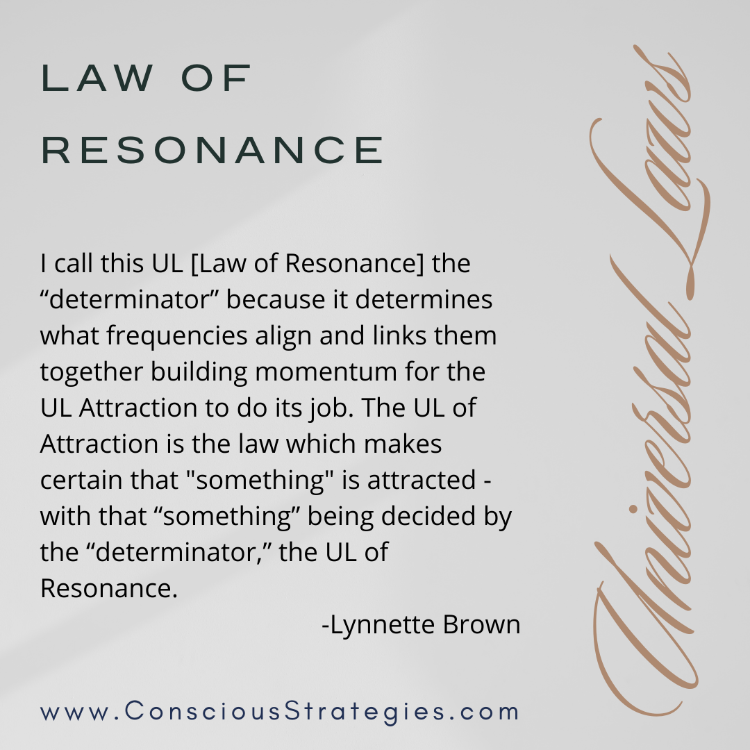 Law of Resonance