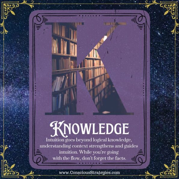 Read more about the article K is for Knowing and Knowledge